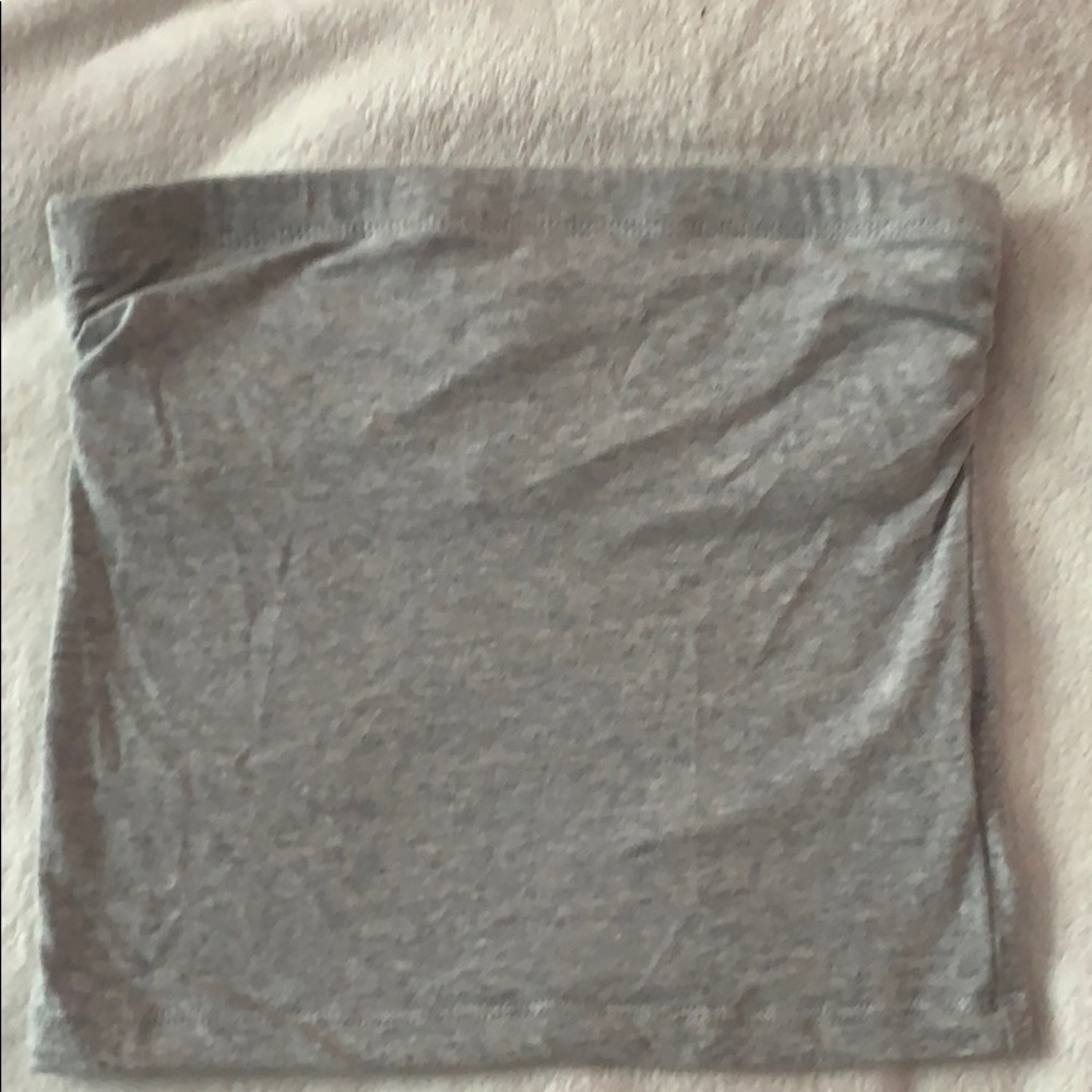 copper closet grey tube top